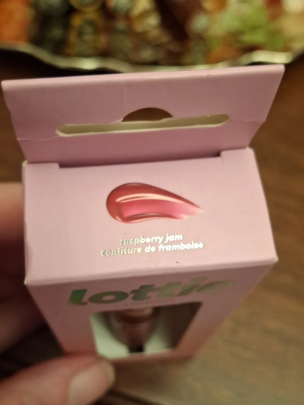 Lottie Tinted Lip Peptide Nourishing Lip Treatment Raspberry Jam New